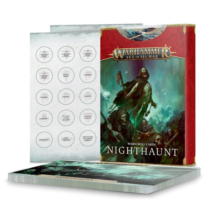 Cartes Warscroll : Nighthaunt (ENG)