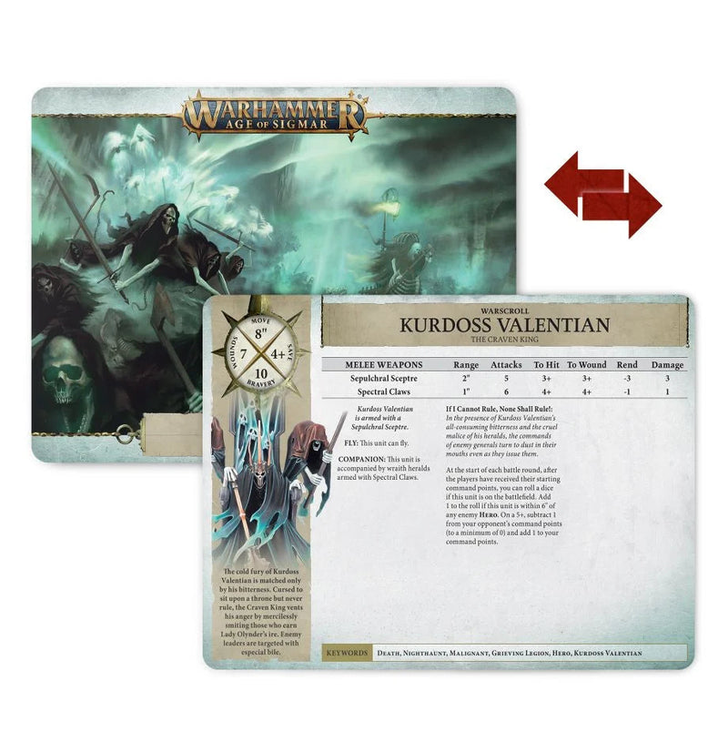 Warscroll Cards: Nighthaunt (ESP)