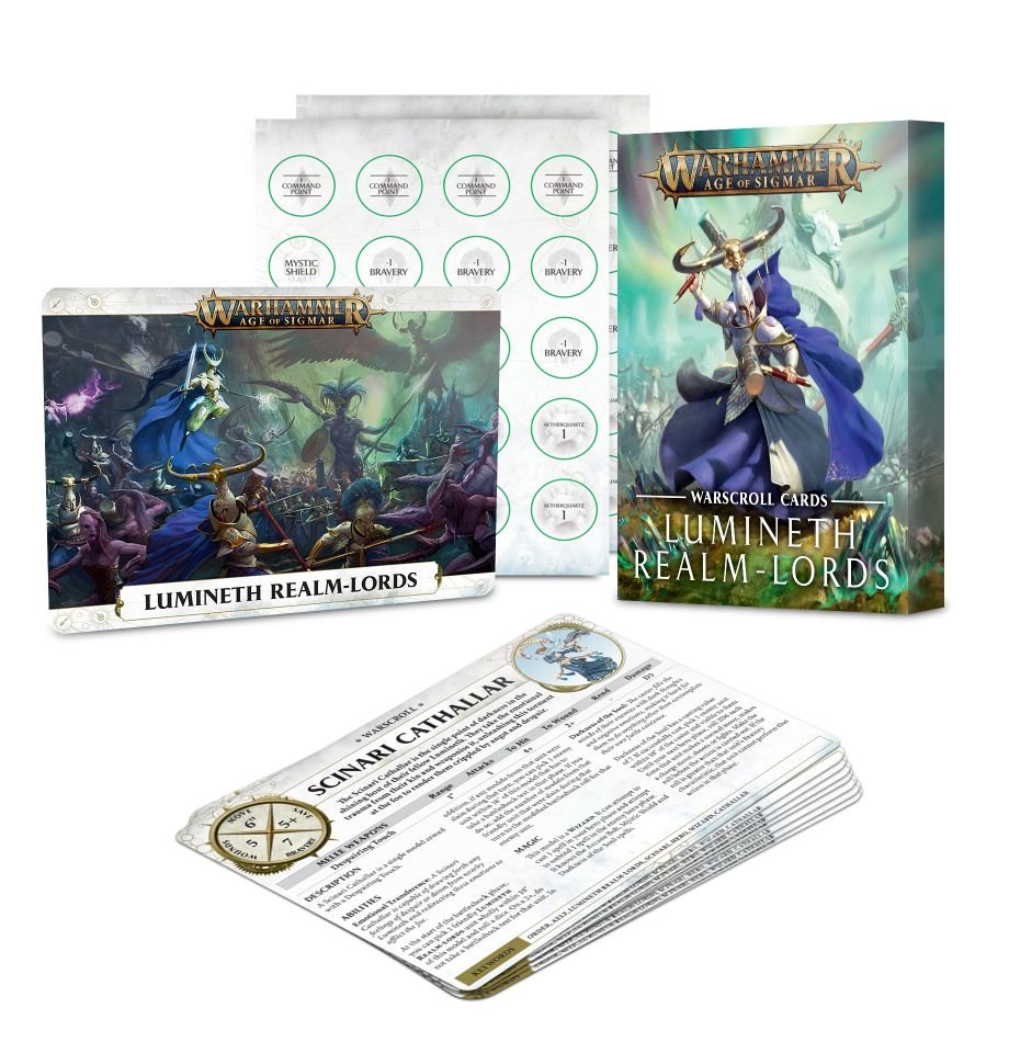 WARSCROLL CR: LUMINETH REALM-LORDS (ENG)