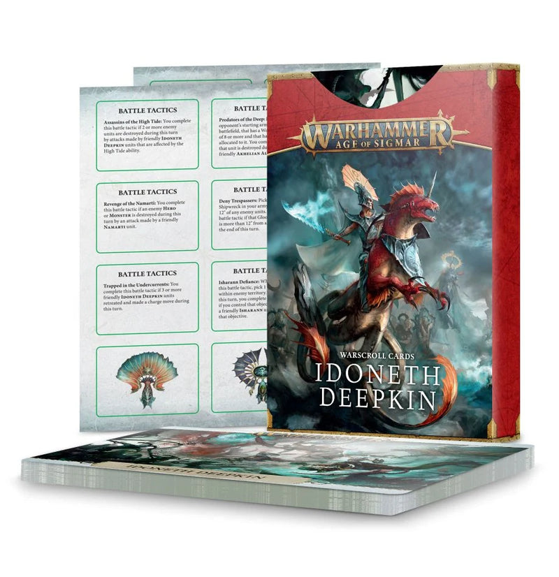 Warscroll Cards: Idoneth Deepkin (ESP)