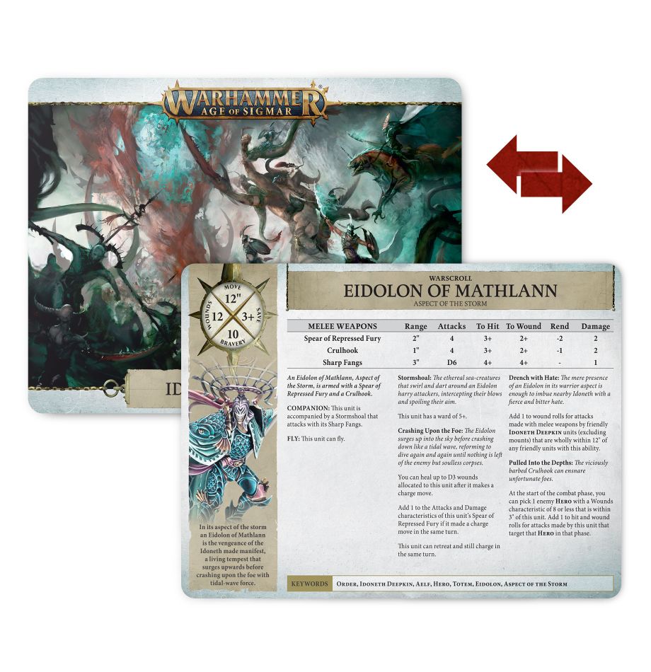 Warscroll Cards: Idoneth Deepkin (ENG)