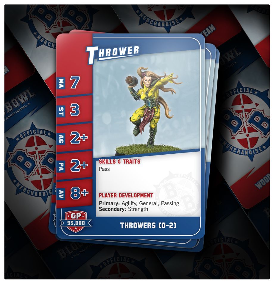 Blood Bowl Wood Elf Team Card Pack