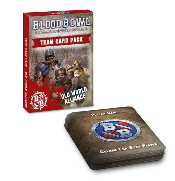 Pack de cartes d'équipe de l'Alliance de l'Ancien Monde de Blood Bowl