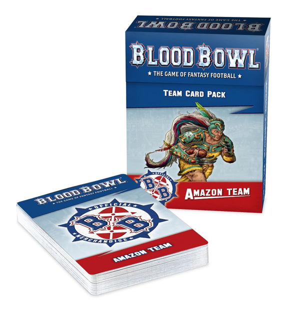 Pack de cartes de l'équipe Amazon Blood Bowl