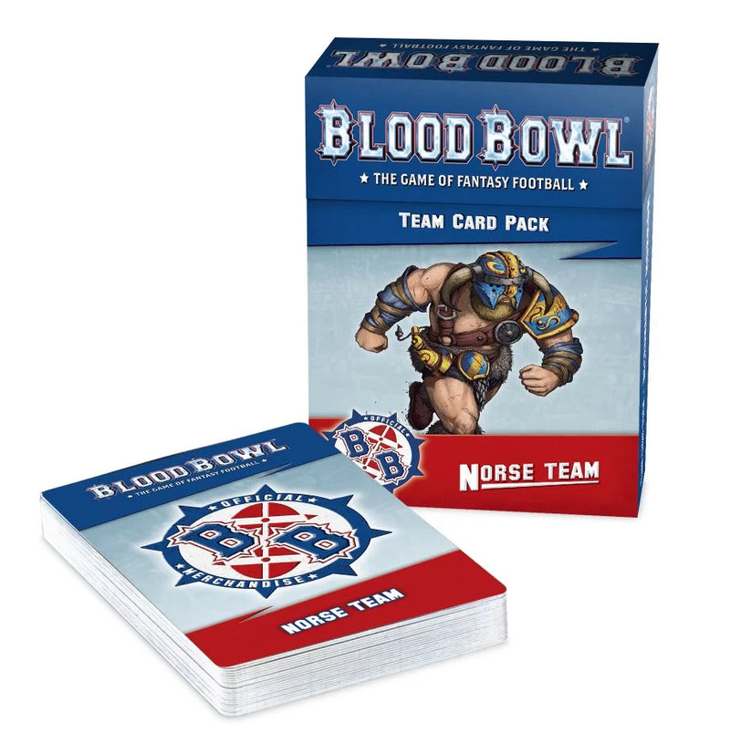 Pack de cartes de l'équipe nordique de Blood Bowl