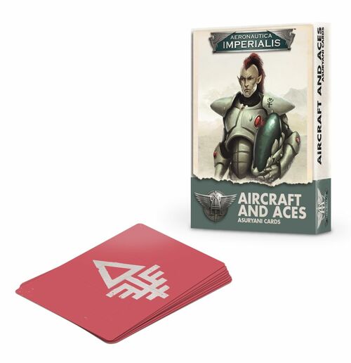 Aeronautica Imperialis Asuryani Avion et pack de cartes Aces