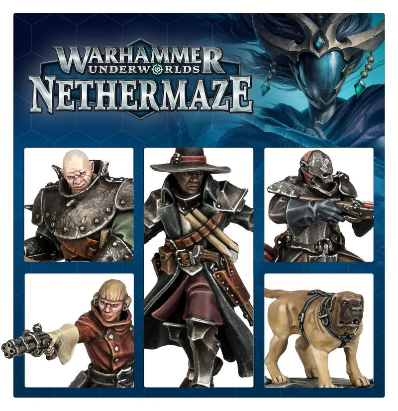 Warhammer Underworlds: Nethermaze – Hexbane's Hunters (ESP)