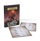 Cartas de Warscroll: Blades of Khorne (Español)