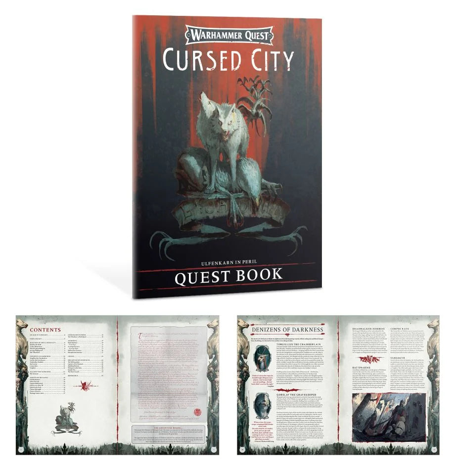 Warhammer Quest: Cursed City – Nightwars INGLES