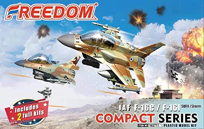 Freedom Model Kits Compact Series - IAF F-16C / F-16I Sufa [2 Kits]