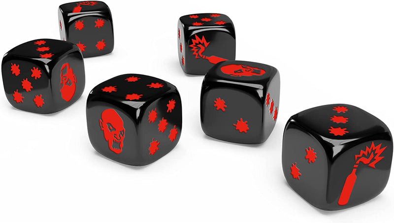 Zombicide: Black and White Dice Pack