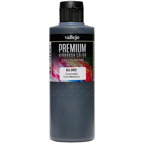 Vallejo Premium Airbrush Color 200 Ml - Vernice Acrilica Base D'Acqua Verde Per Aerografo E Modellismo - Atossica E Resistente