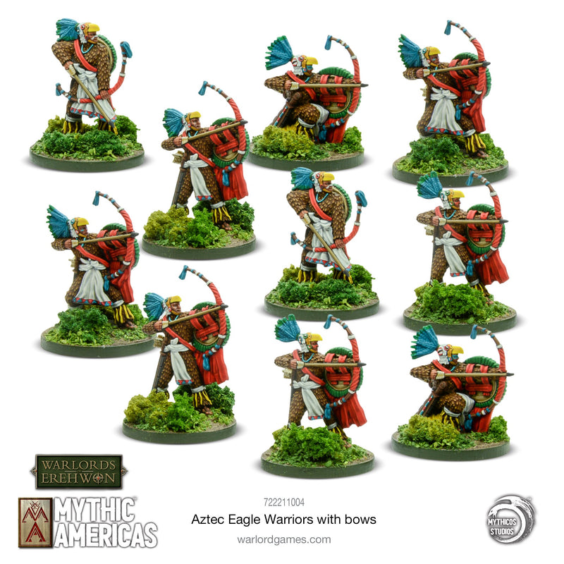 Mythic Americas: eagle warriors with bows