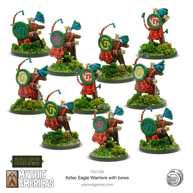 Mythic Americas: eagle warriors with bows