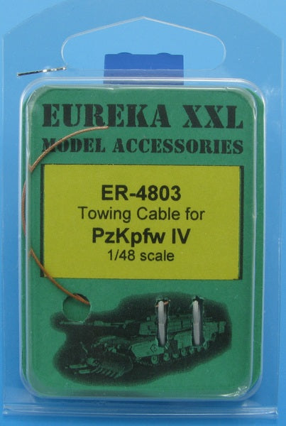 Eureka 1/48 ER-4801 Panthère Ausf. G Câble de remorquage 1:48
