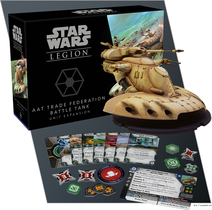 AAT Trade Federation Battle Tank Unit Expansion