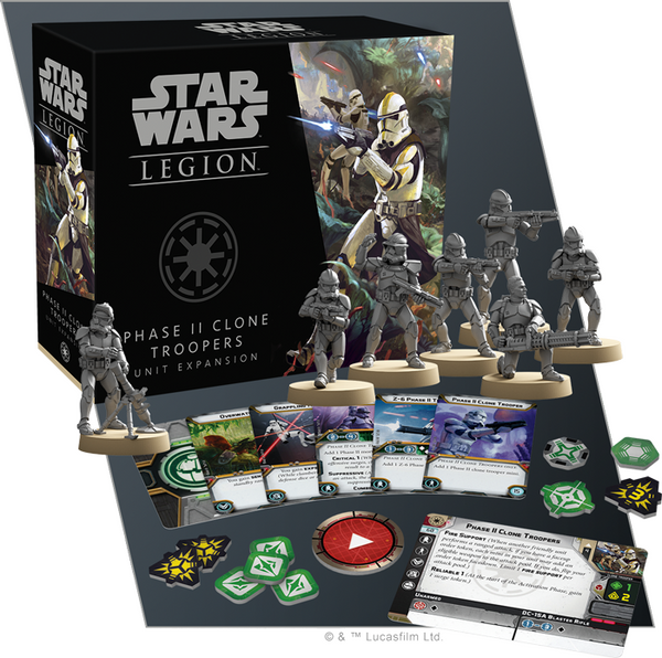 Star Wars: Legion Phase II Clone Troopers Unit Expansion