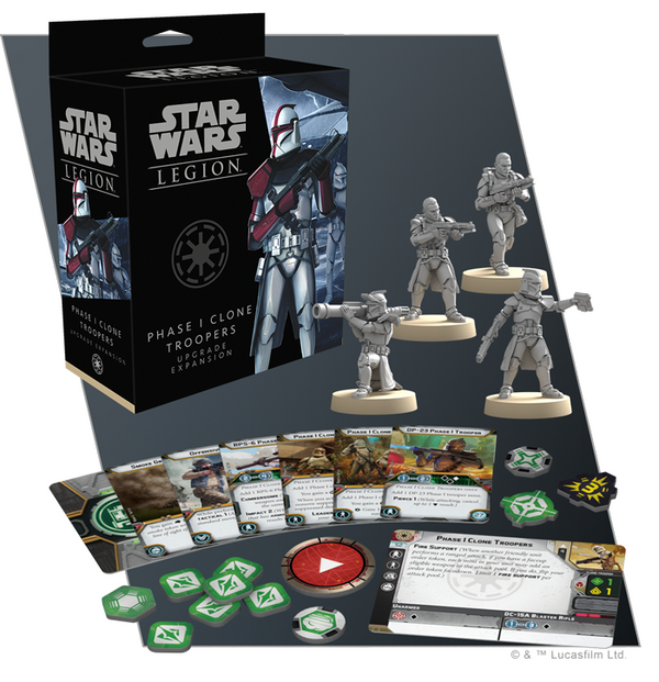 Star Wars : Légion : Extension de mise à niveau de Clone Trooper Phase 1