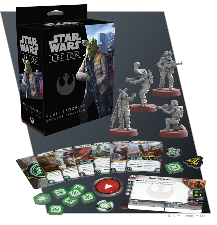 Star Wars: Legion: Rebel Trooper Upgrade Expansion