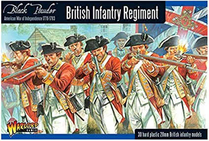 Régiment d'infanterie britannique à poudre noire