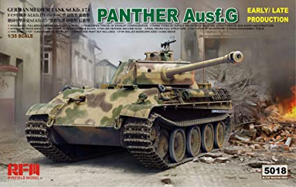 Riye Field Mode 1:35 Panther Ausf.G Sd.Kfz.171 (Early/Late Production)