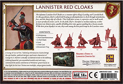 Lannister Red Cloaks