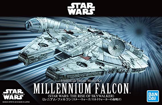 BANDAI Star Wars 1/144 Millennium Falcon Rise of Skywalker