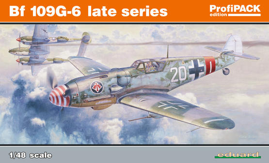Eduard 1/48 Bf 109G-6 série tardive Profipack