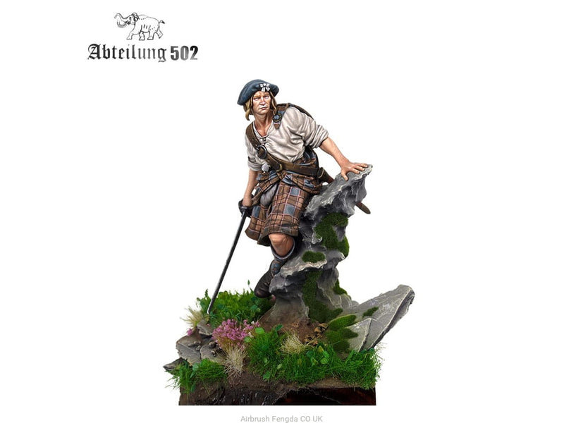 Abteilung 502 FIGURINE EN RÉSINE ABT1022 HIGHLANDER BATAILLE DE CULLODEN (54mm)