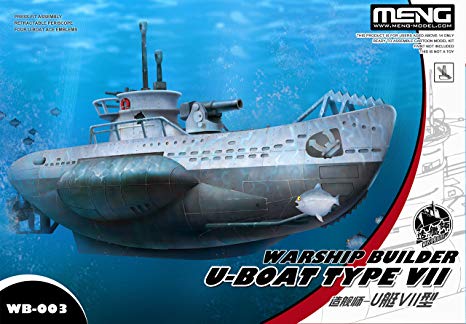 Meng Warship Builder - U Boat Type VII