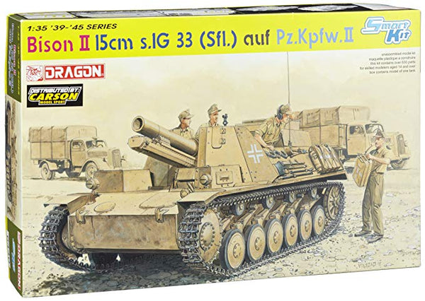 Dragon 1/35 Bison II 15 cm s.IG (Sfl.) auf Pz.Kofw.II