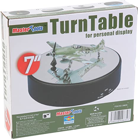 Trumpeter TurnTable With Display Mirror 7" Diameter