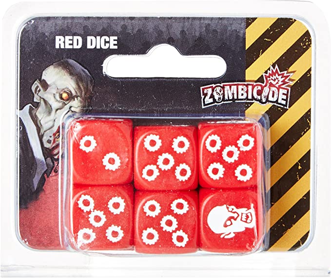 Zombicide: Red Special dice