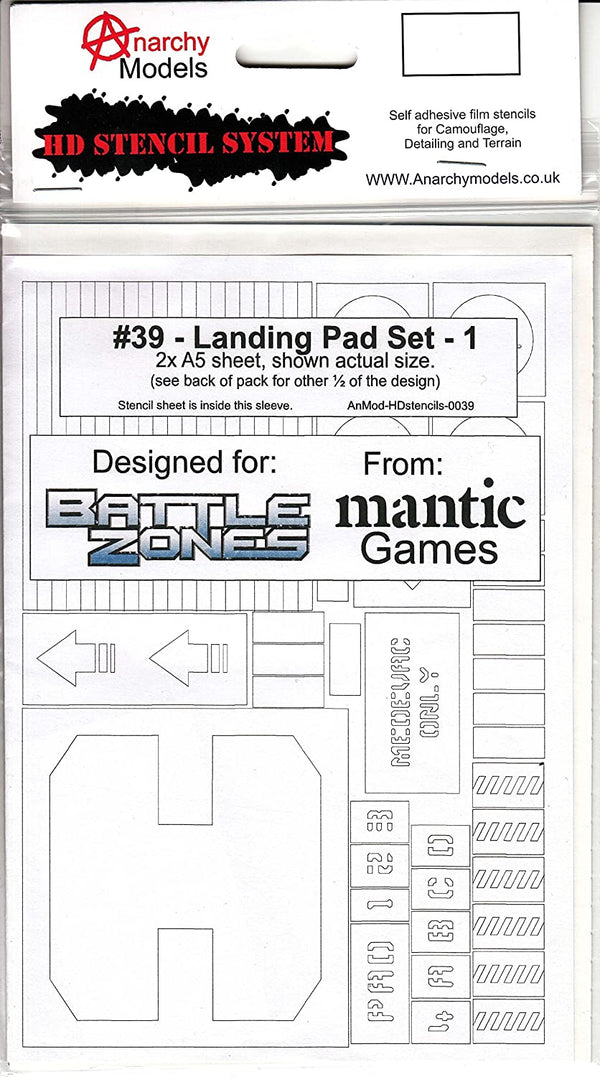 Anarchy Models HD - Landing pad set
