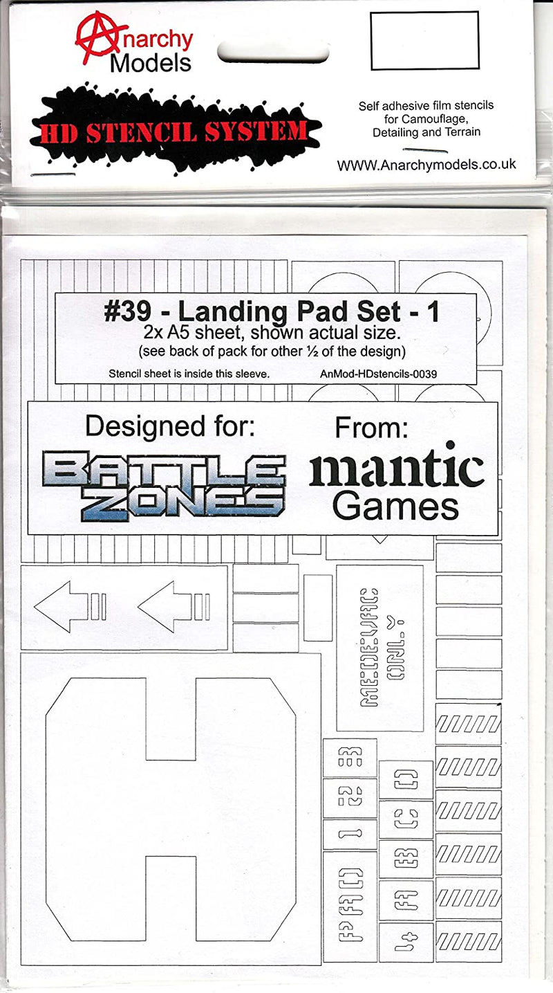 Anarchy Models HD - Landing pad set