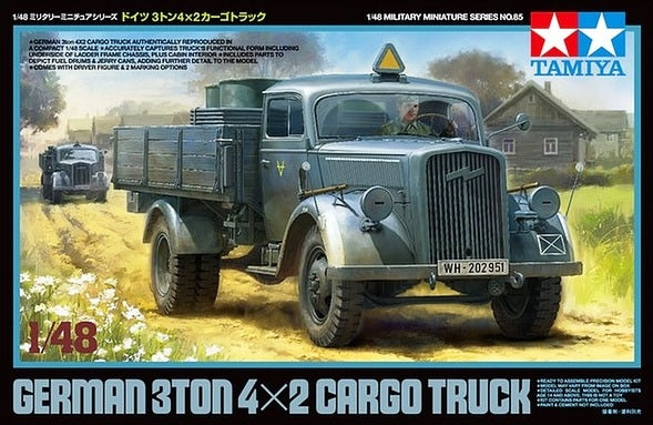 Tamiya 1/48 camion cargo allemand 3 tonnes 4x2