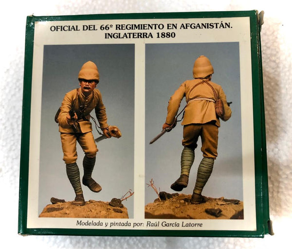 Art Girona 1/54 Oficial del 66 Regimiento en Afganistan Inglaterra 1880