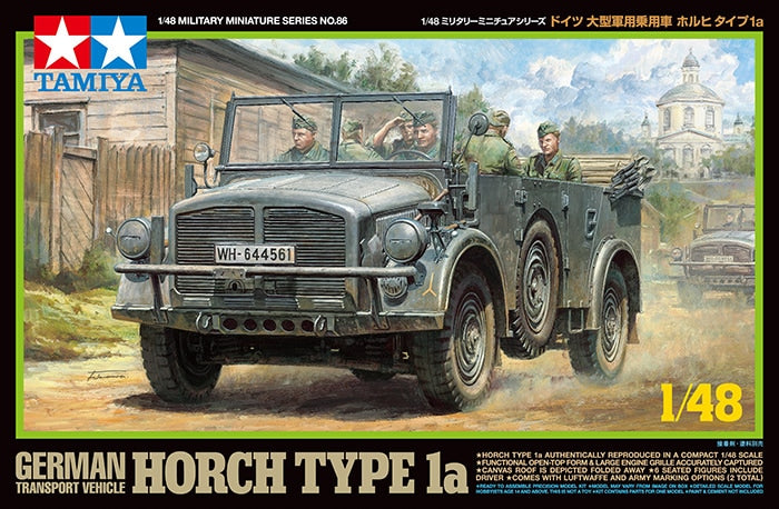 Véhicule de transport allemand Horch Type 1a 1/48