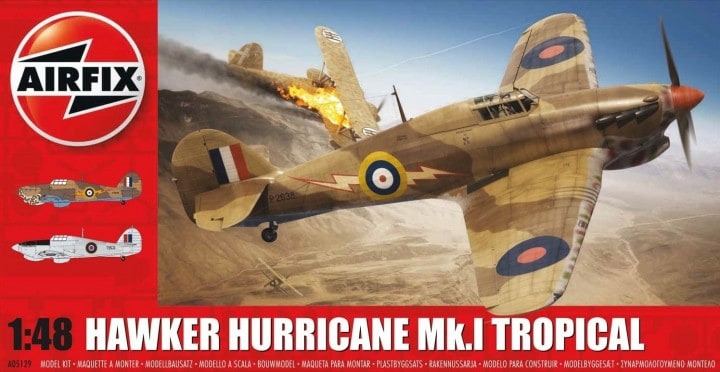 Airfix Hawker Hurricane Mk.I Tropical