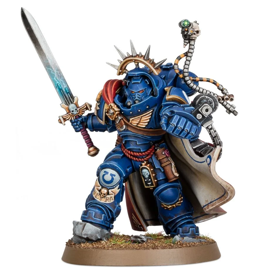 SPACE MARINES: Captain in Gravis Armour