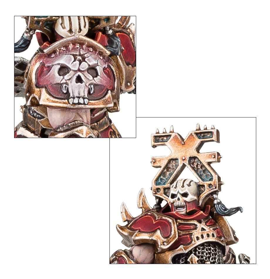 Aspiring Deathbringer with Goreaxe and Skullhammer