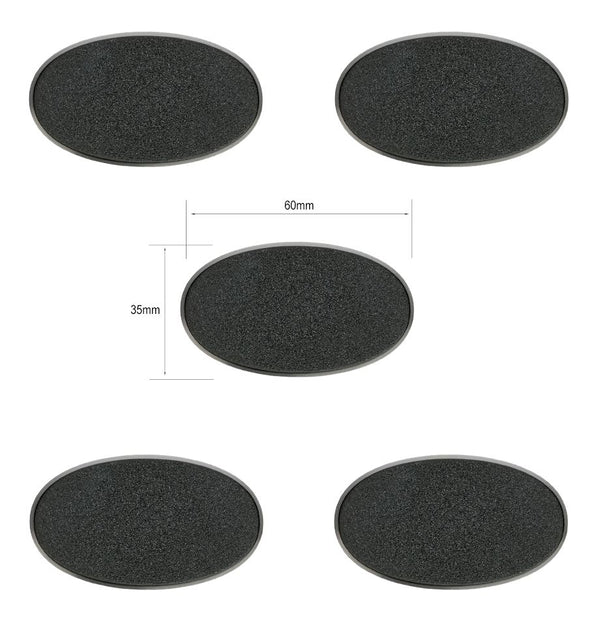 75X42MM OVAL BASES