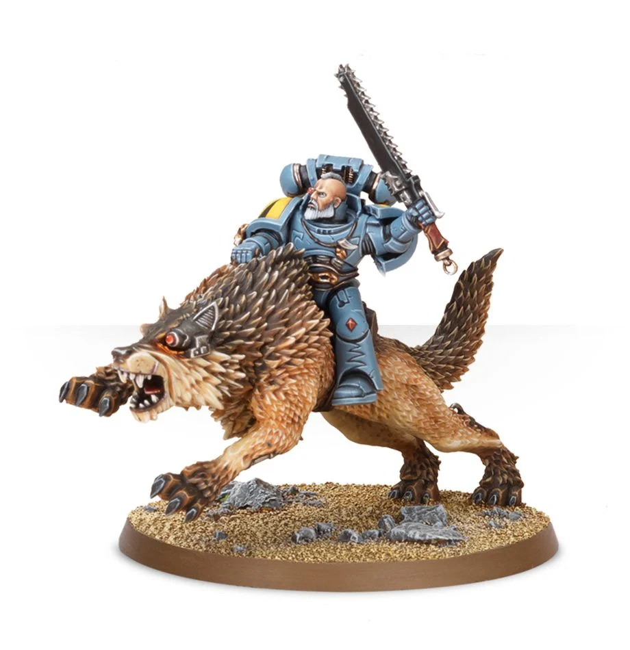 SPACE WOLVES THUNDERWOLF CAVALRY