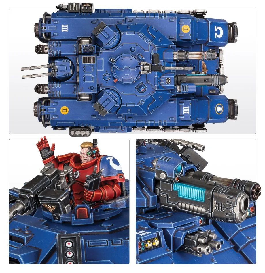 SPACE MARINES: Primaris Repulsor Executioner