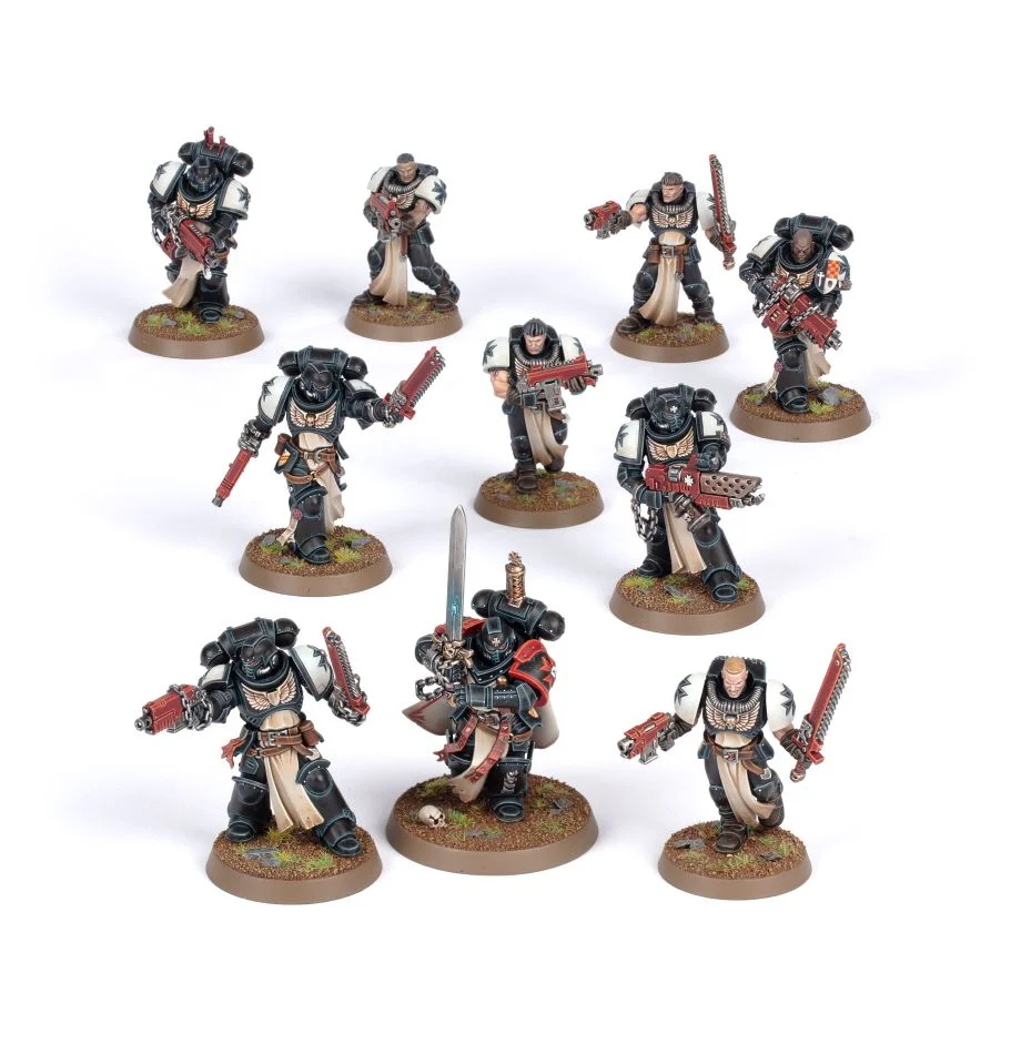 BLACK TEMPLARS. Primaris Crusader Squad