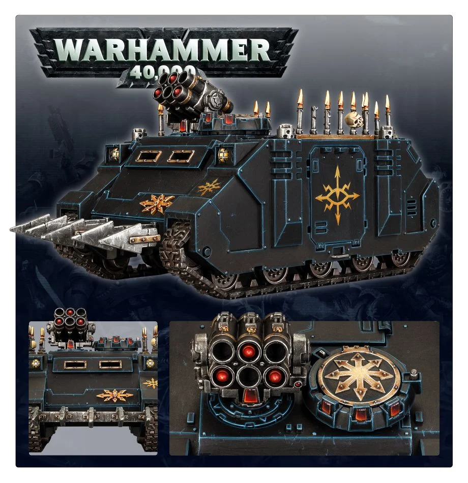 CHAOS SPACE MARINES: Rhino