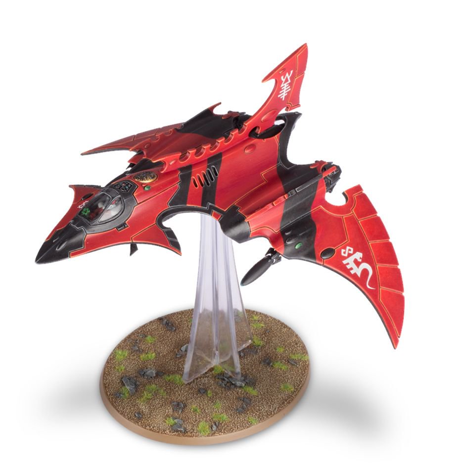 AELDARI: HEMLOCK WRAITHFIGHTER /Cazador carmesí
