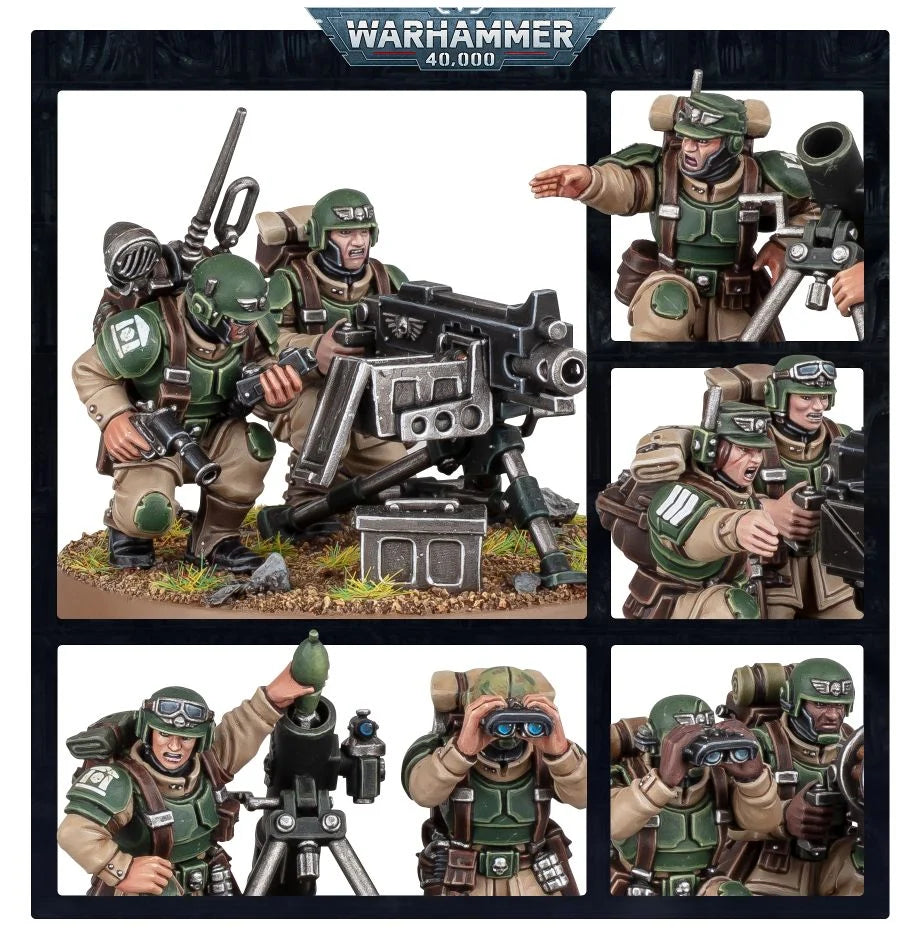 ASTRA MILITARUM Heavy Weapons Squad