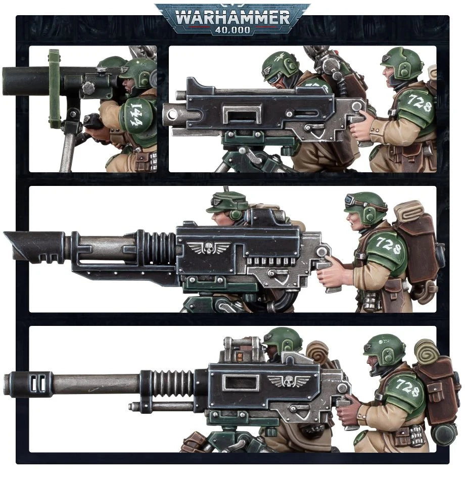 ASTRA MILITARUM Heavy Weapons Squad