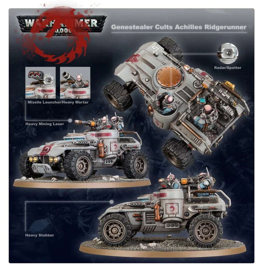 GENESTEALER CULTS: ACHILLES RIDGERUNNER